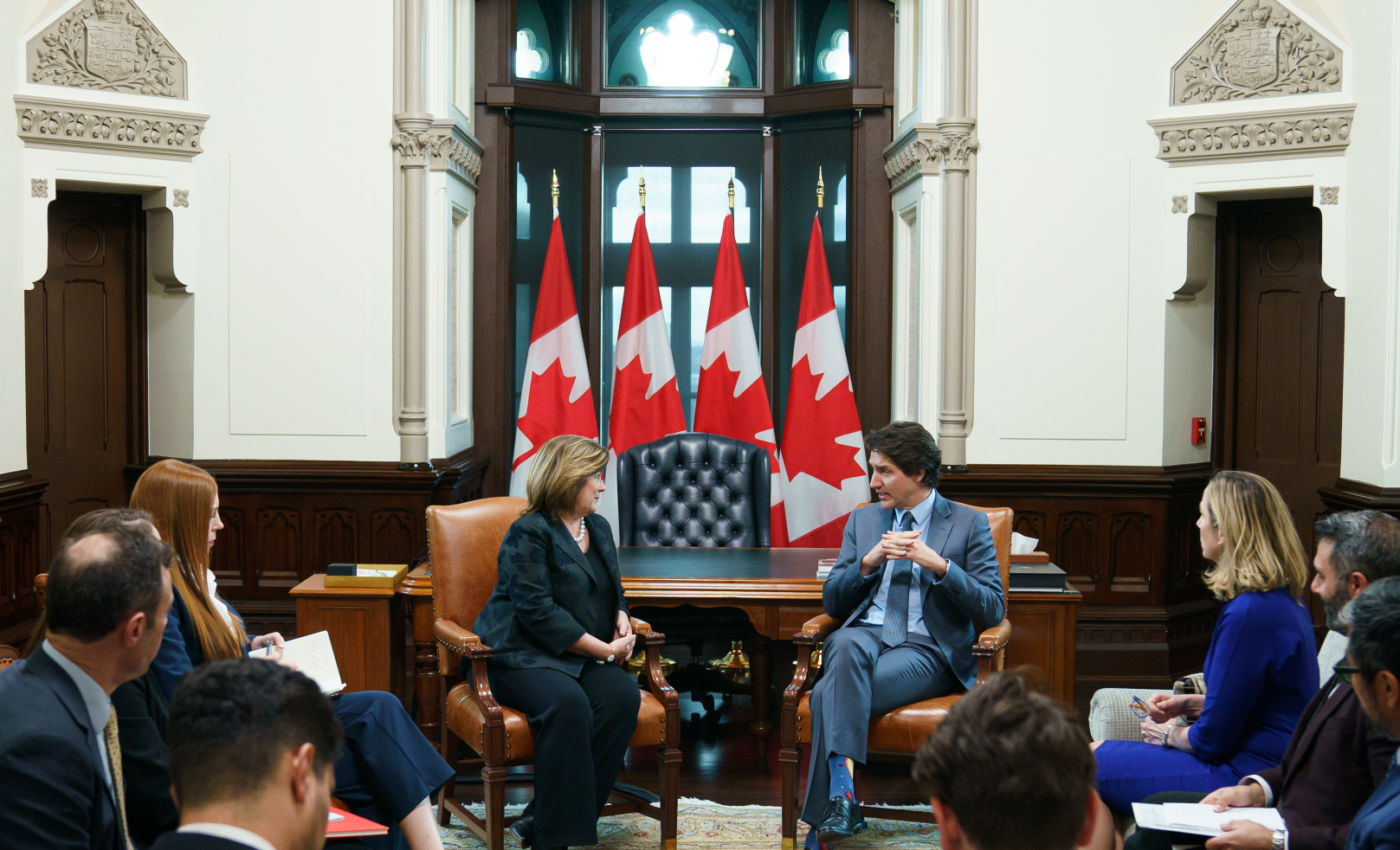 U.S. Chamber CEO Suzanne P. Clark Meets with Canadian Prime Minister Justin Trudeau, Key Government and Business Officials in Ottawa - Vimarsana News