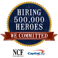 Hiring Our Heroes: We Committed