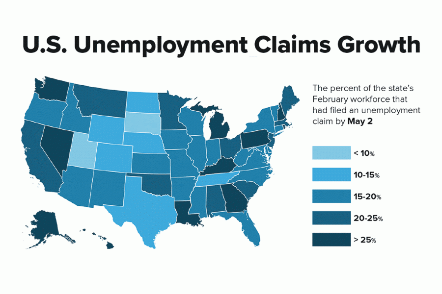 Updated unemployment map 