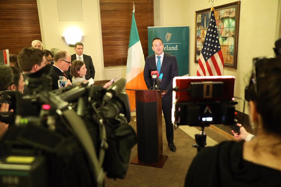Executive Roundtable With Ireland S Taoiseach Prime Minister