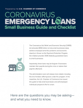 Guide To Small Business Covid 19 Emergency Loans U S Chamber Of